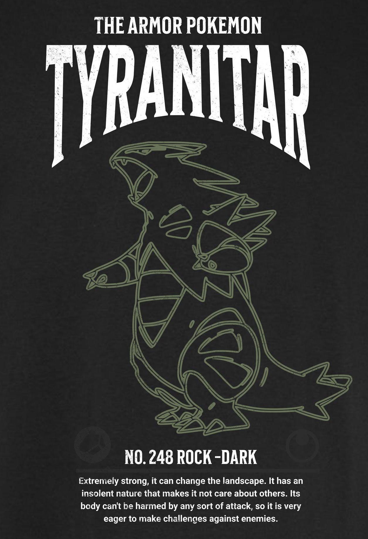 Tyranitar Shirt