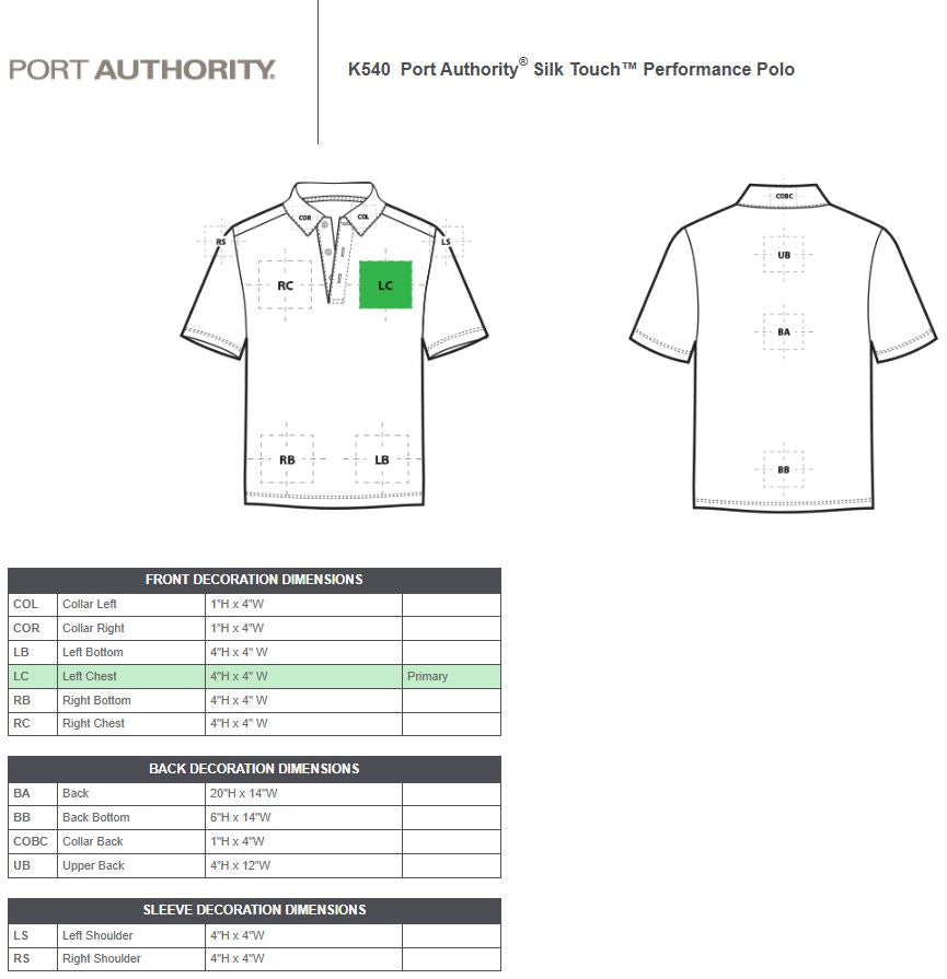 Port Authority® Silk Touch™ Performance Polo