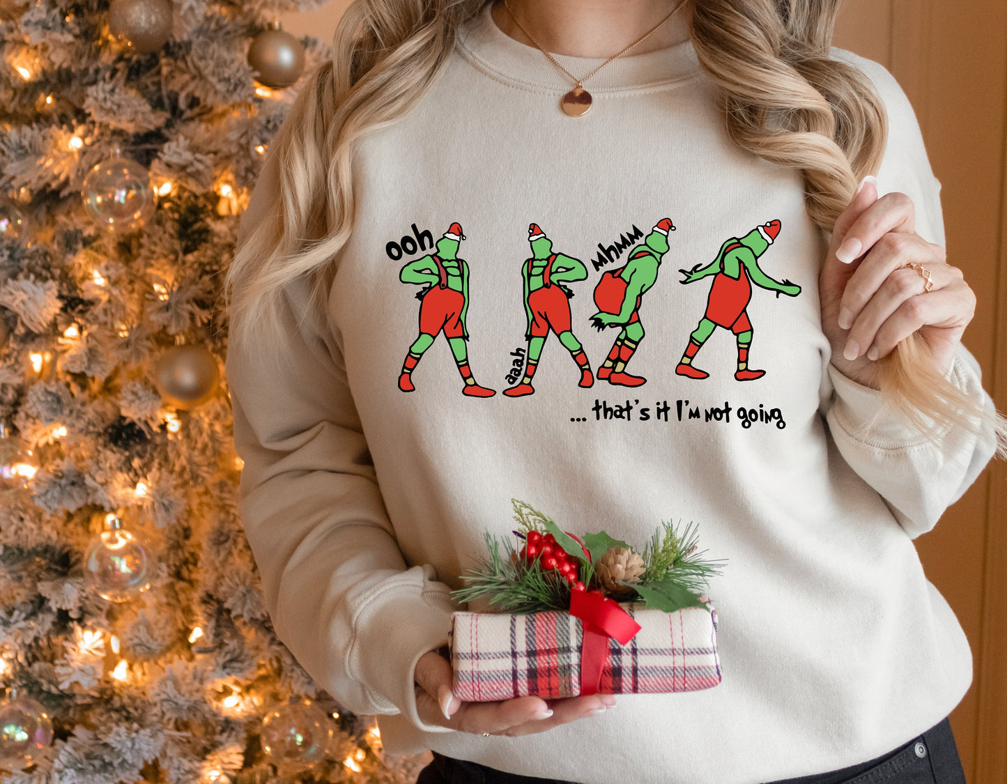 Xmas Funny Grinch Sweatshirt
