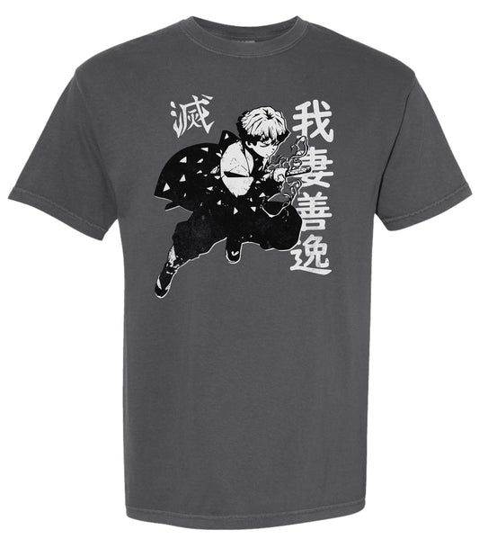 Anime Slayer Black Shirt